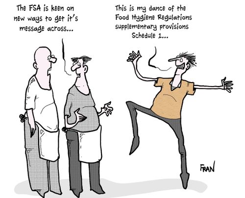 'The FSA is keen on new ways to get it's message across...'
