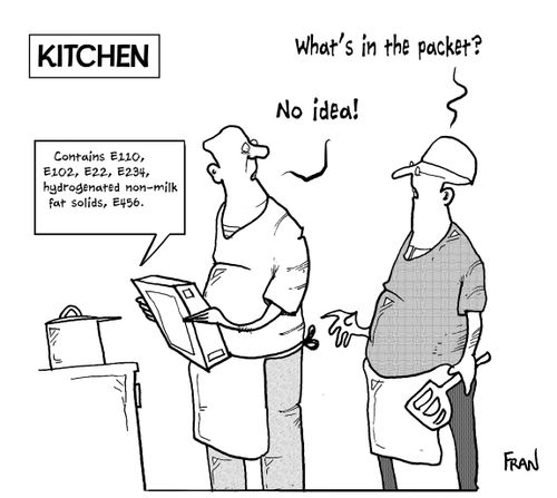 'What's in the packet?'