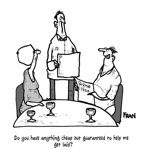 'Do you have anything cheap but guaranteed to help me get laid?'