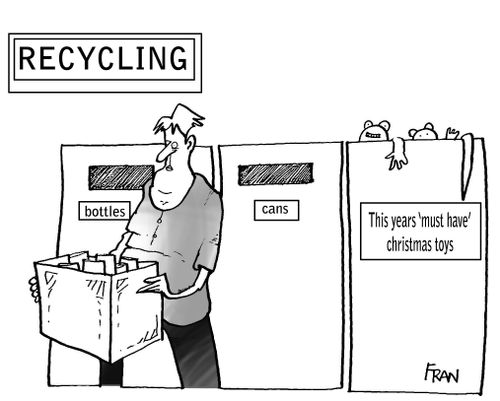 Recycling: 'This years 'must have' Christmas toys.