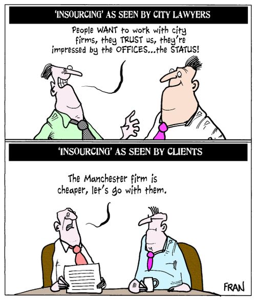 'People want to work with city firms, they trust us, they're impressed by the offices...the status!'