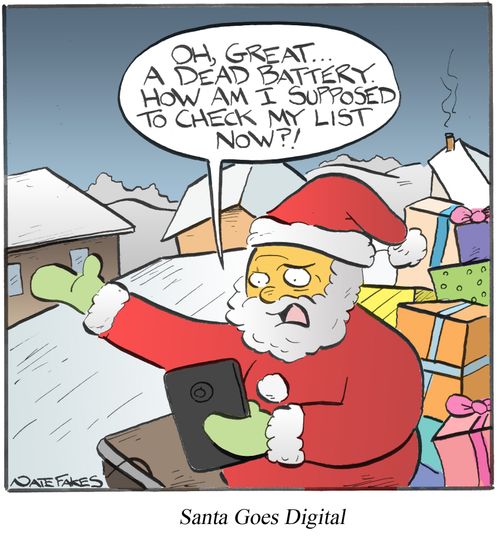 Santa Goes Digital