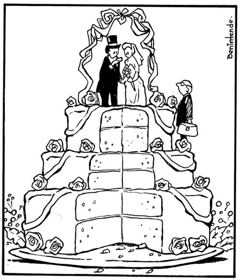 Divorce Lawyer on the Wedding Cake