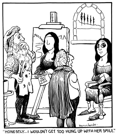 "Honestly... I wouldn't get too hung up with her smile."