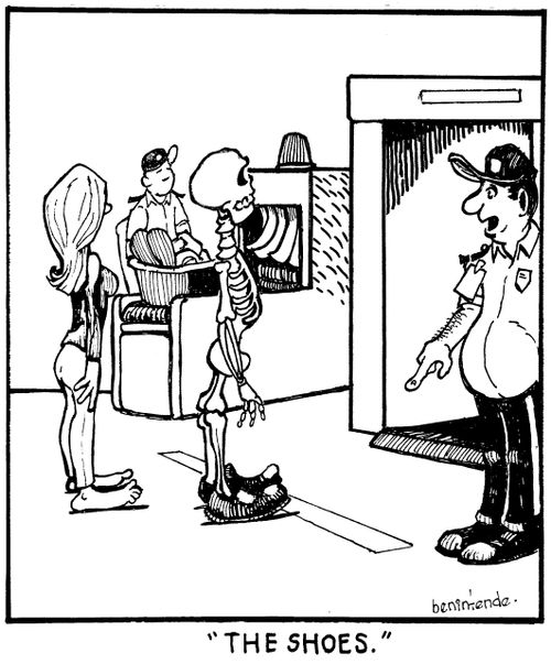 "The shoes."
