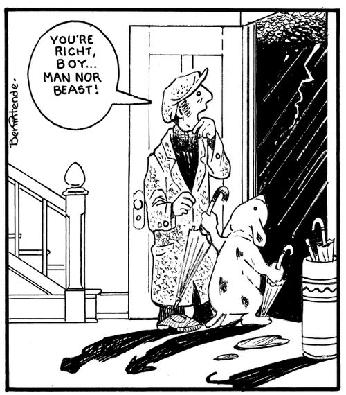 "You're right, boy... man nor beast!"