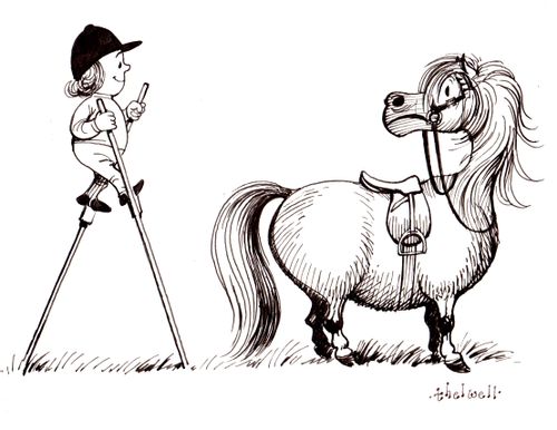 Mounting a Horse