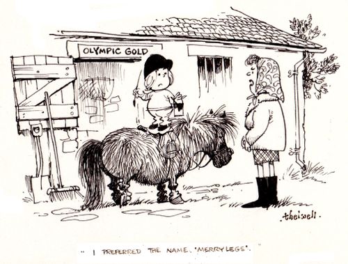 "I preferred the name 'Merrylegs'."