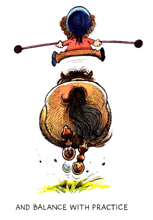 And balance with practice.