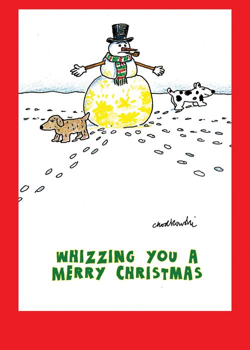 Whizzing you a Merry Christmas