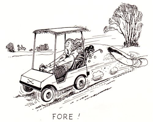 Fore!