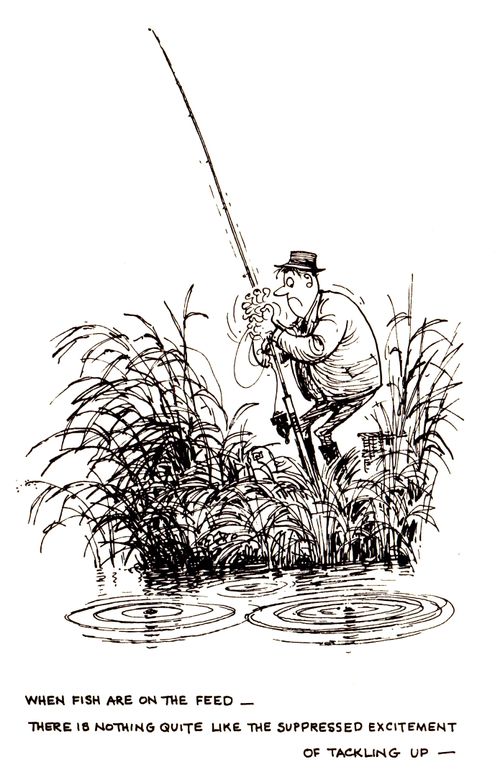 When fish are on the feed - there is nothing quite like the suppressed excitement of tackling up...