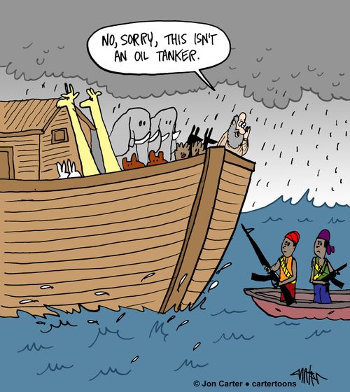 'No, sorry, this isn't an oil tanker.'
