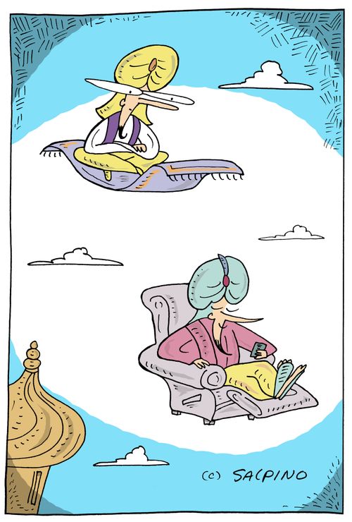 Flying Armchair