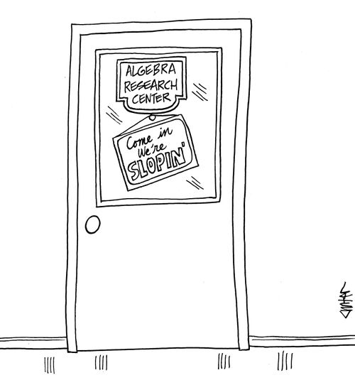 Algebra Research Center: Come In We're Slopin'