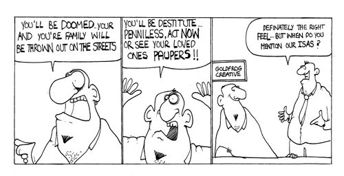 Scare tactics in advertising