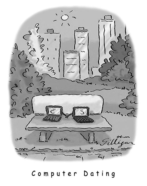Computer dating.