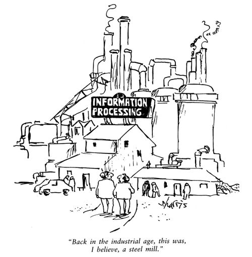 'Back in the industrial age, this was, I believe, a steel mill.'