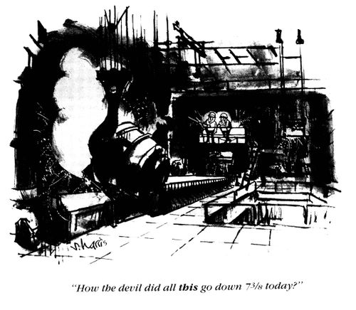 Steel Works - 'How the devil did all this go down 7 3/8 today?'