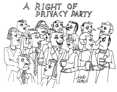 A right of privacy party.