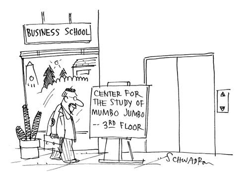 Business School - Center for the Study of Mumbo Jumbo - 3rd Floor.