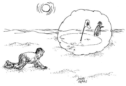 Desert hallucination