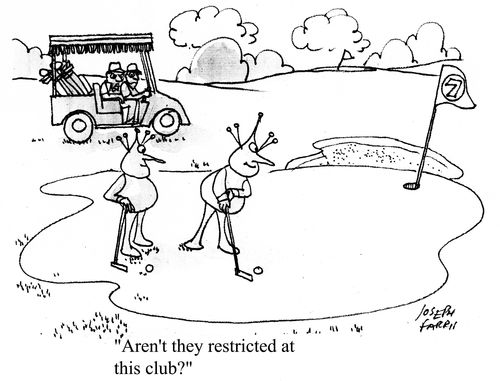 'Aren't they restricted at this club?'