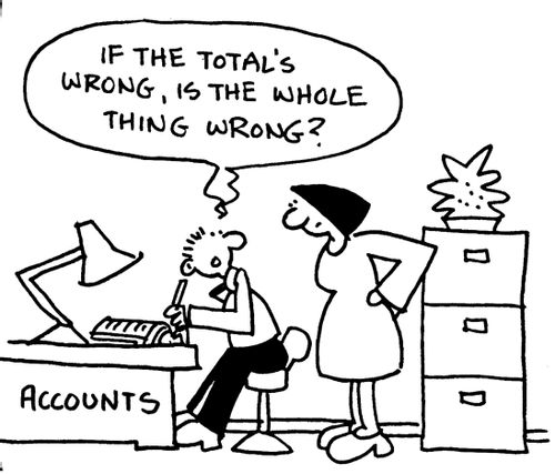 'If the total is wrong, is the whole thing wrong?'