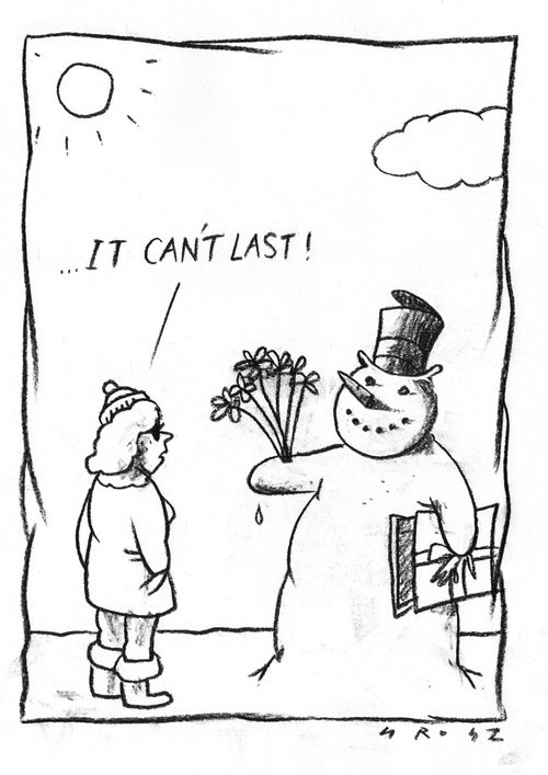 'It can't last.'