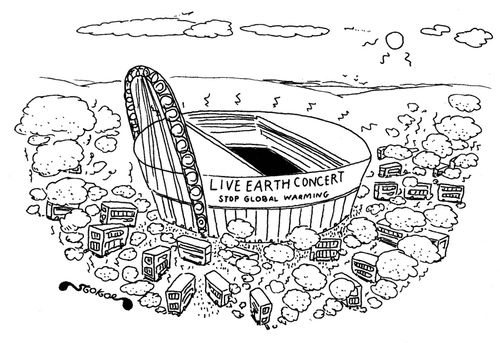 Live Earth Concert at Wembley Stadium