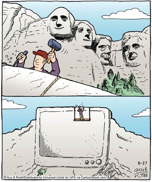 Mount Rushmore entertainment.