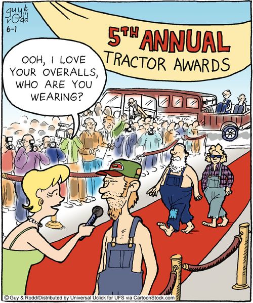 'Ooh, I love your overalls, who are you wearing?'