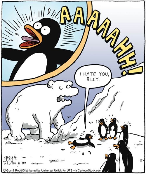 'I hate you, Billy.'