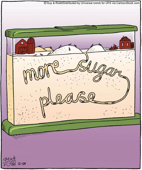 More sugar please!
