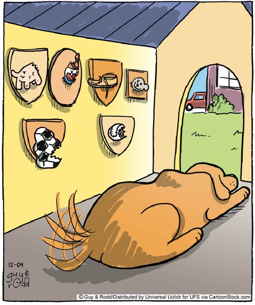 Dog Hunting Trophies.