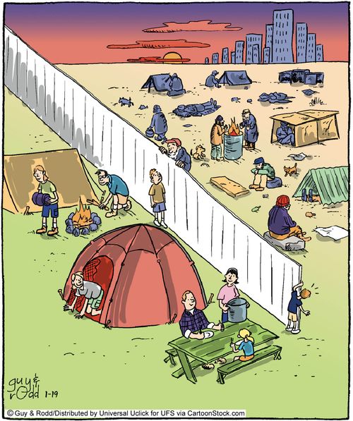 Dividing lines...