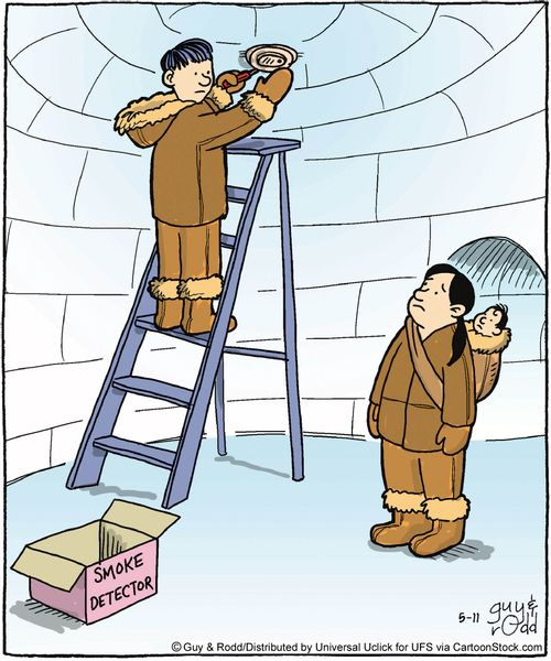 Smoke detector.