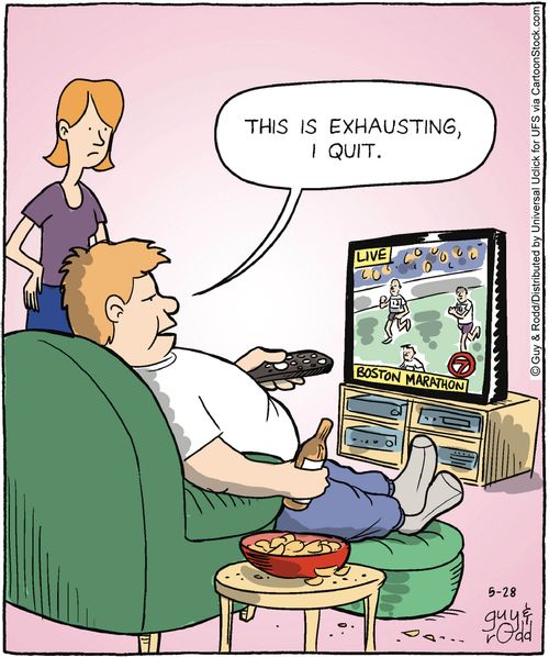 'This is exhausting, I quit.'