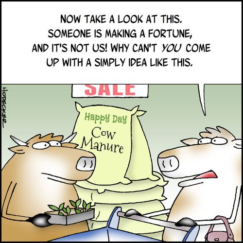 'Now take a look at this. Someone is making a fortune, and it's not us!...'