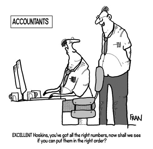 'Excellent Hoskins, you've got all the right numbers, now shall we see if you can put them in the right order?'