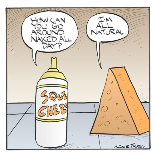 'I'm all natural.'