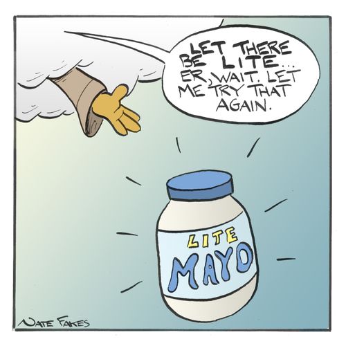 'Let there be lite...er, wait. Let me try that again.'