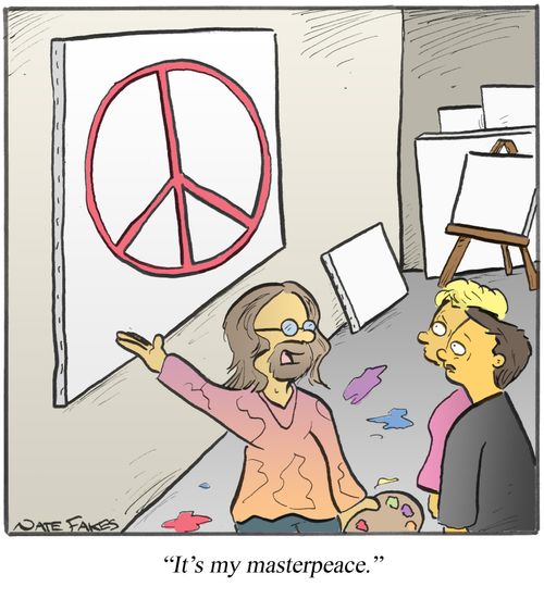 'It's my masterpeace.'