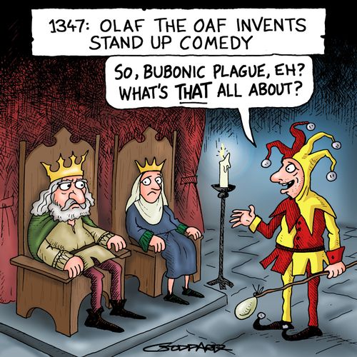1347: Olaf the Oaf invents stand up comedy