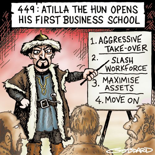 Atilla the Hun's Business School
