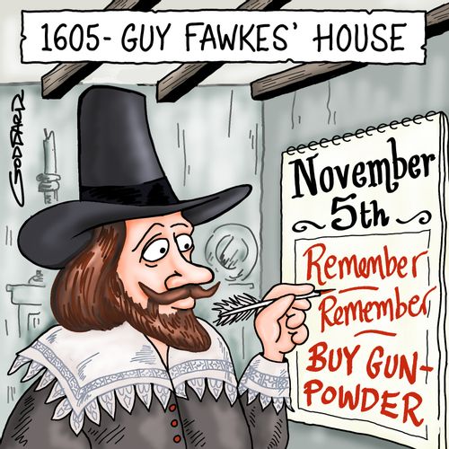 Guy Fawkes calendar
