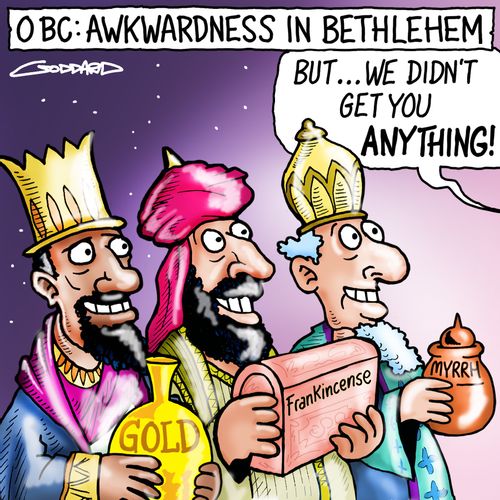 0 BC: Awkwardness in Bethlehem.