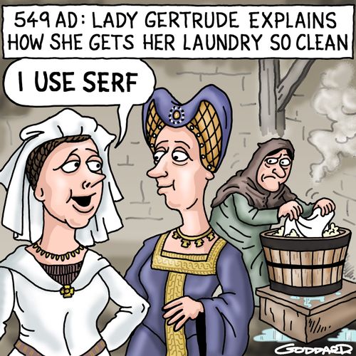 "I use Serf."