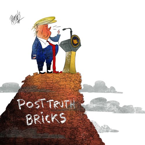 Post Truth Bricks.