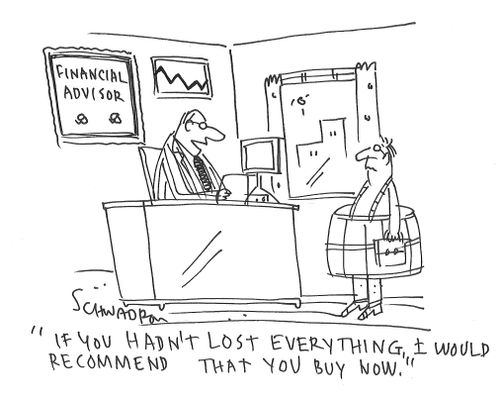 "If you hadn't lost everything, I would recommend that you buy now."